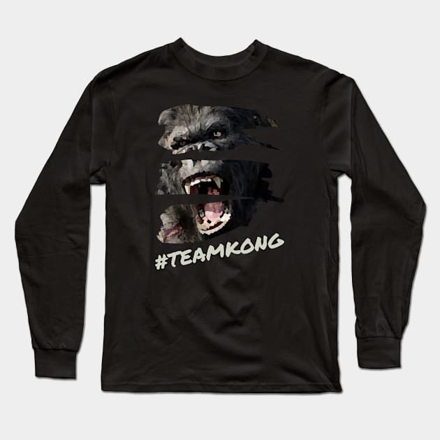 Team Kong Long Sleeve T-Shirt by Yas R